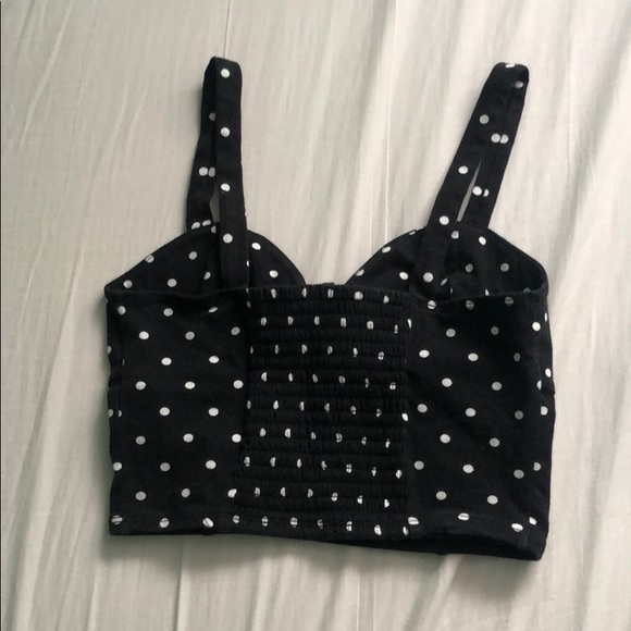 forever 21 polka dot crop top - Picture 3 of 5